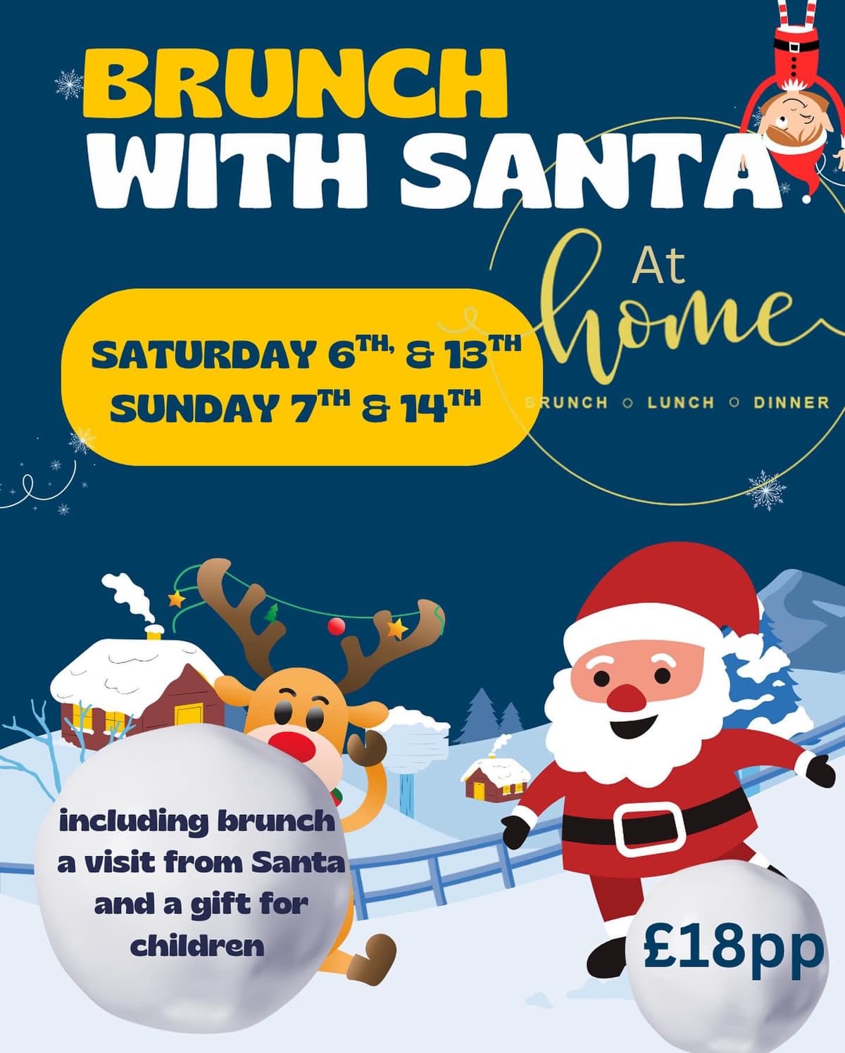 Brunch with Santa Event
