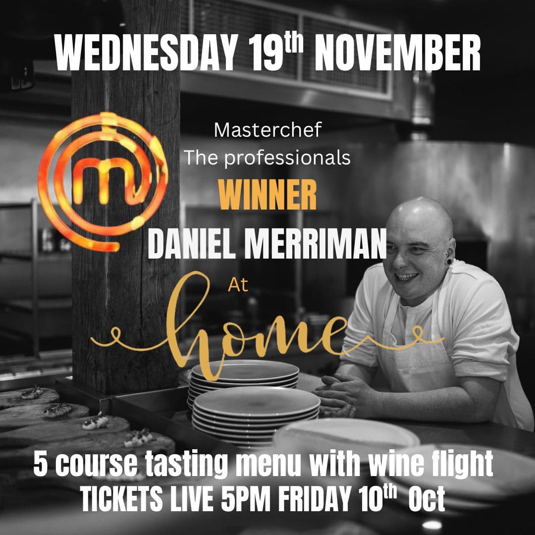An Evening with Masterchef Winner Daniel Merriman